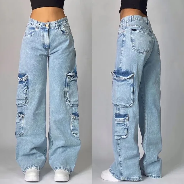 Damen Cargo-Hose | Lockere Form mit seitlichen Taschen - Image 2