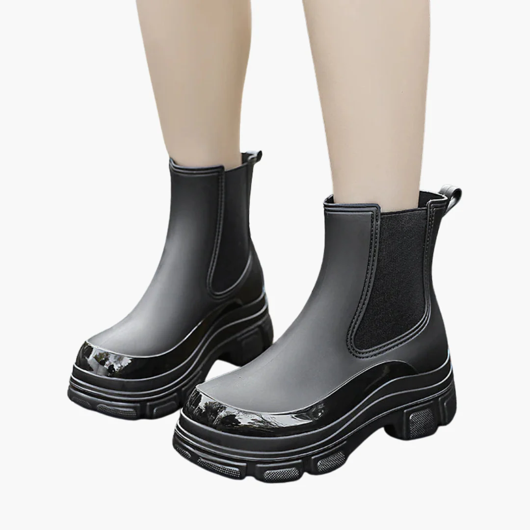 Damen Chelsea Stiefel mit elastischen Einsätzen und strukturierter Sohle - Image 2