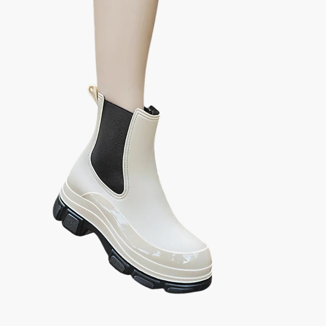 Damen Chelsea Stiefel mit elastischen Einsätzen und strukturierter Sohle - Image 3