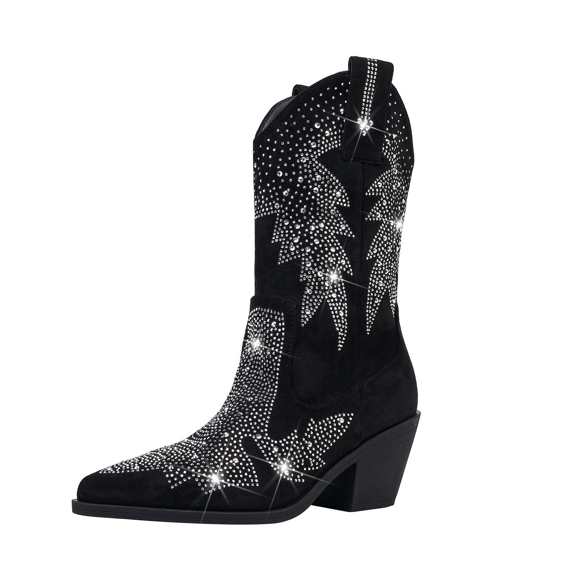 Damen Cowboystiefel Mit Mittlerer Wadenhöhe | Stilvoll - Image 5