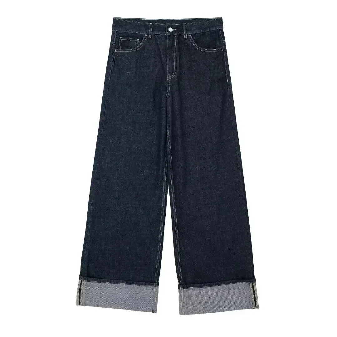 Damen Denim-Anzug – 2-teiliges Set mit Cropped Jeansjacke - Image 2