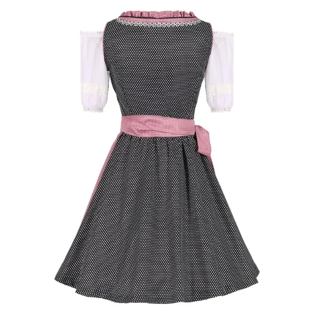 Damen Dirndl Kleid mit modernem Schnitt | Trachtenstil in Midilänge - Image 4