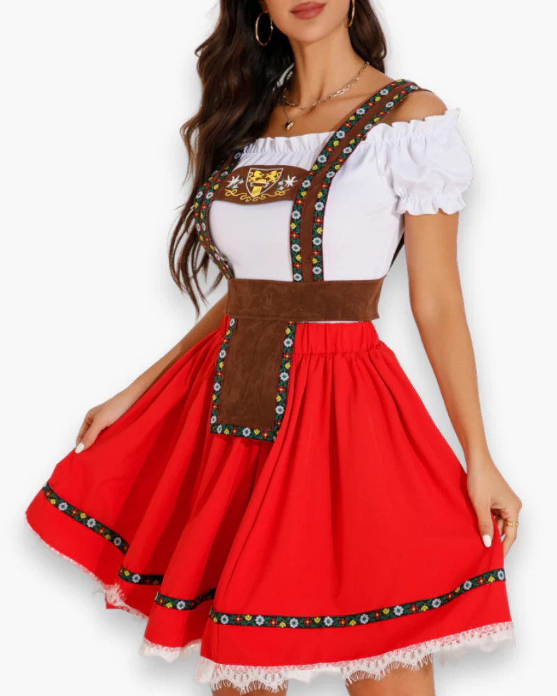 Damen Dirndl Kleid | Traditionelles Oktoberfest Outfit - Image 3