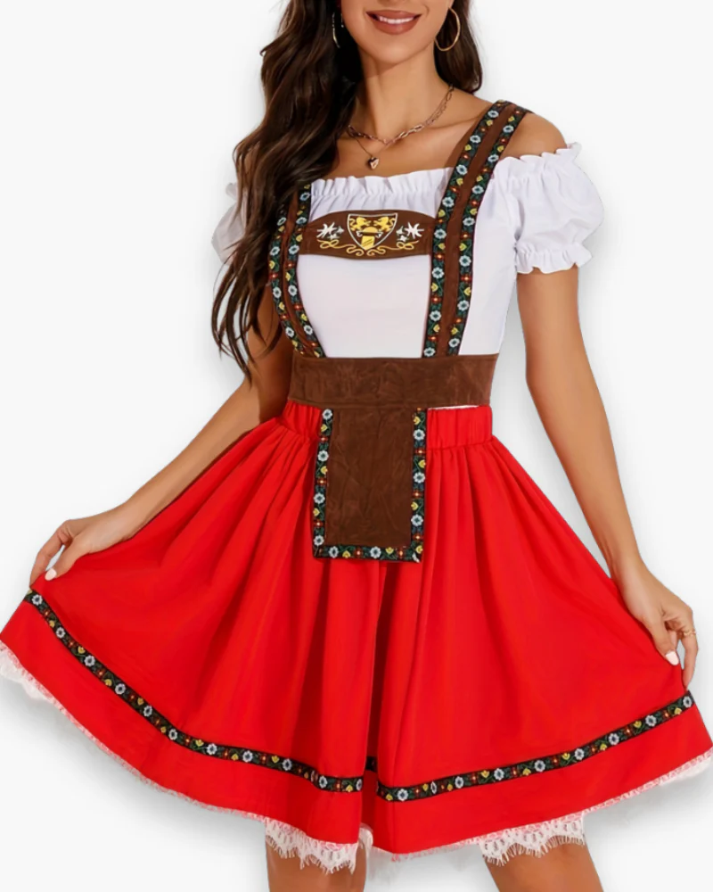 Damen Dirndl Kleid | Traditionelles Oktoberfest Outfit - Image 5