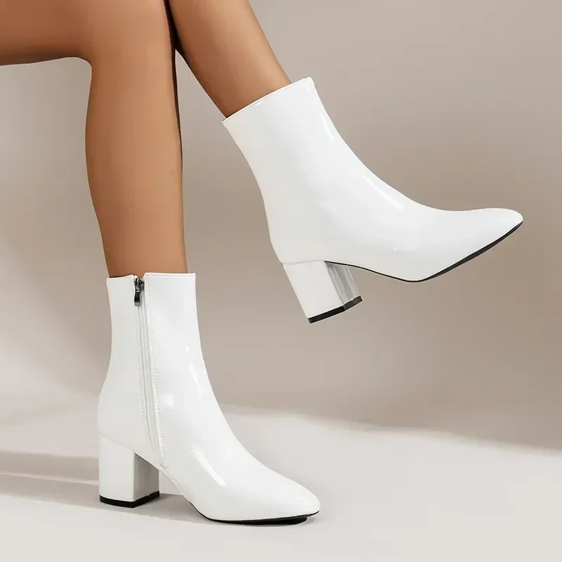 Damen Dirndl Schuhe | Mit Seitlichem Reißverschluss - Image 7