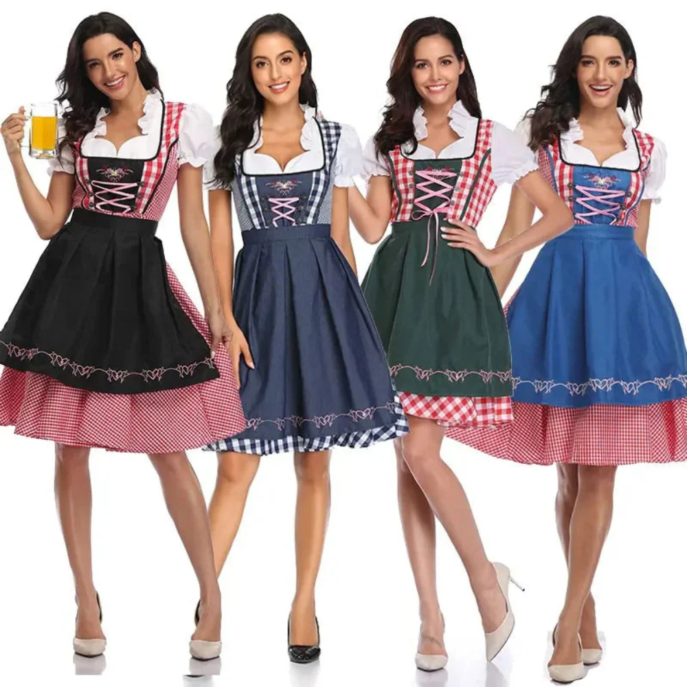 Damen Dirndlkleid Zweiteilig | Klassisches Trachtenkleid mit modernem Akzent - Image 2