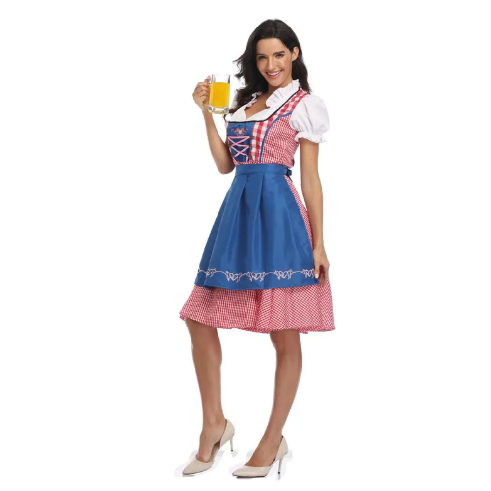 Damen Dirndlkleid Zweiteilig | Klassisches Trachtenkleid mit modernem Akzent - Image 3