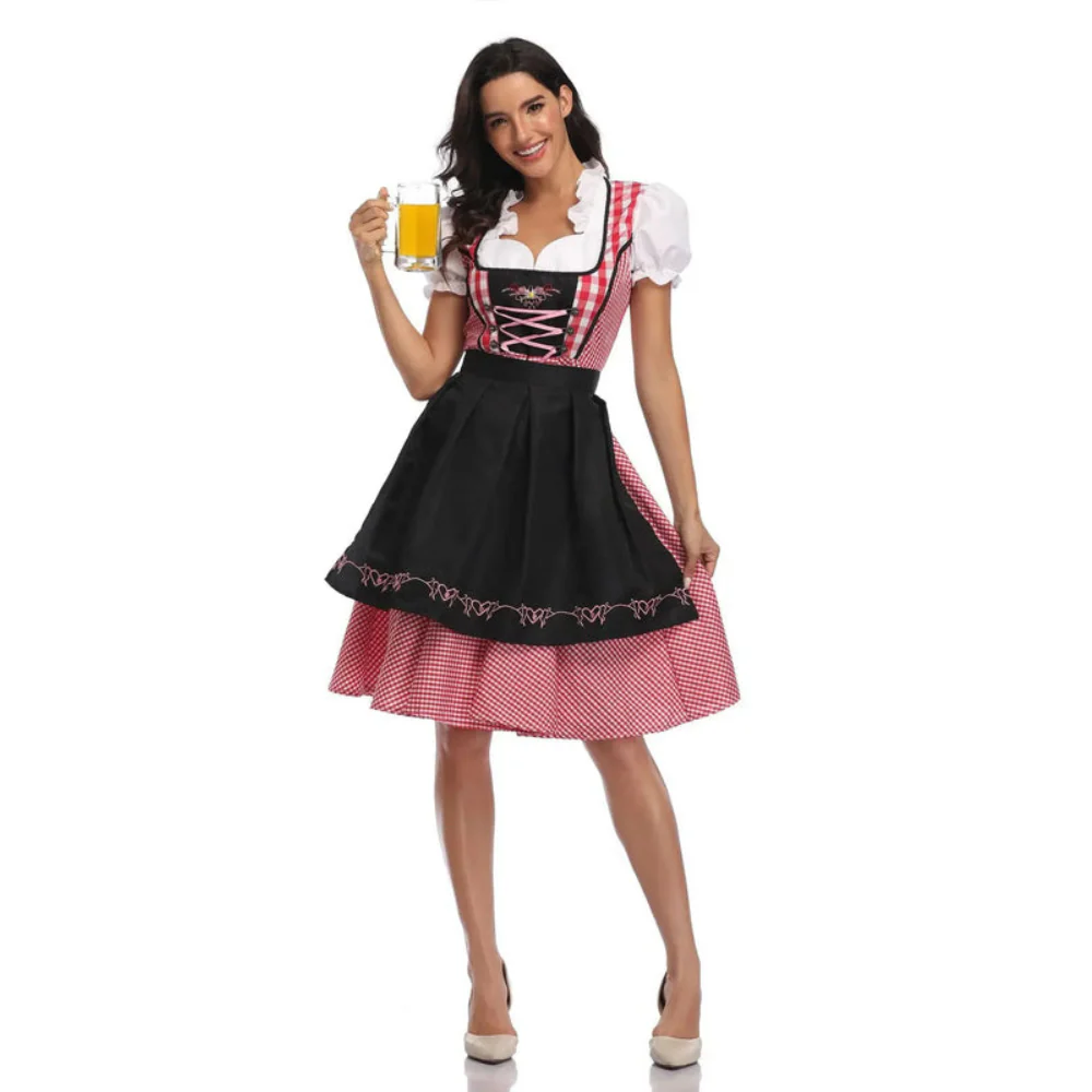 Damen Dirndlkleid Zweiteilig | Klassisches Trachtenkleid mit modernem Akzent - Image 4
