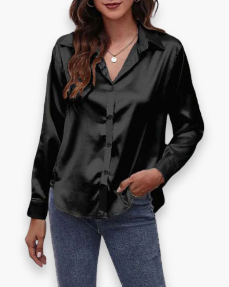 Damen Elegant Langärmelige Bluse | Festliche Blusen für Anlässe - Image 11
