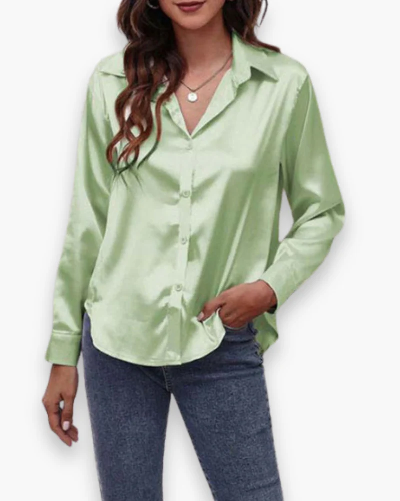 Damen Elegant Langärmelige Bluse | Festliche Blusen für Anlässe - Image 5