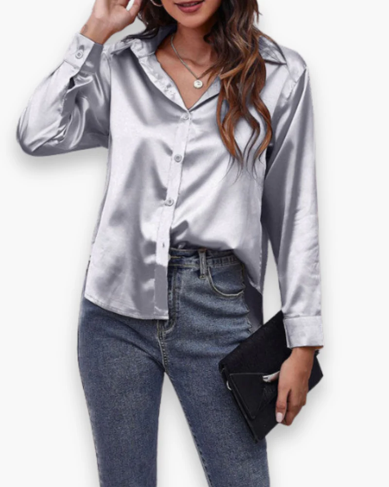 Damen Elegant Langärmelige Bluse | Festliche Blusen für Anlässe - Image 6