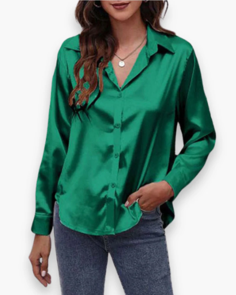 Damen Elegant Langärmelige Bluse | Festliche Blusen für Anlässe - Image 7