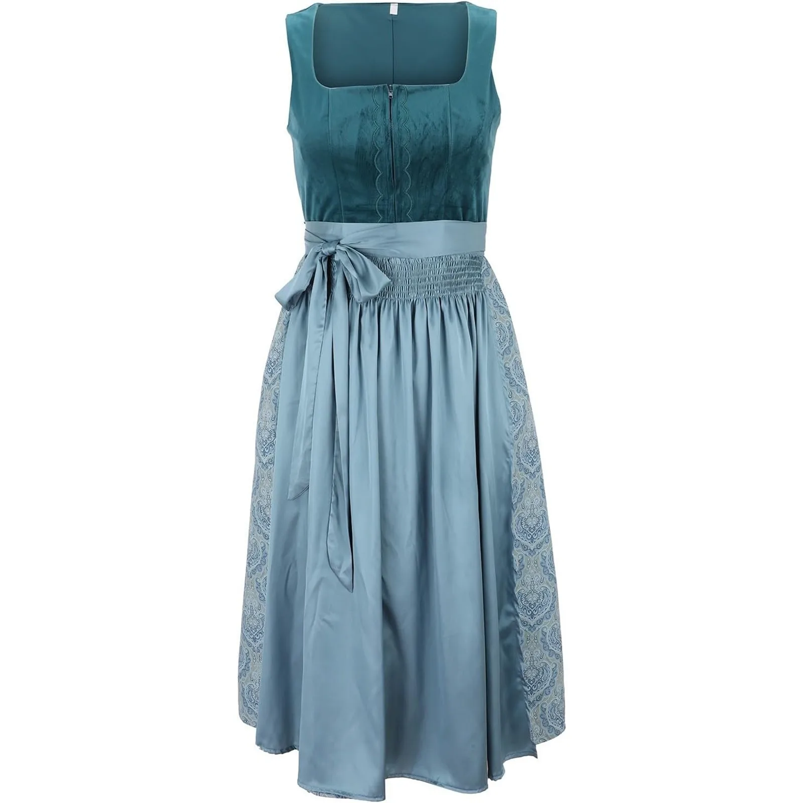 Damen Elegante Jahrgang Oktoberfest Dirndl Kleid - Image 4
