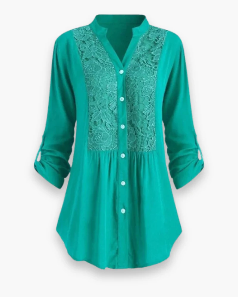 Damen Elegante Lange Bluse | Blusen - Image 2