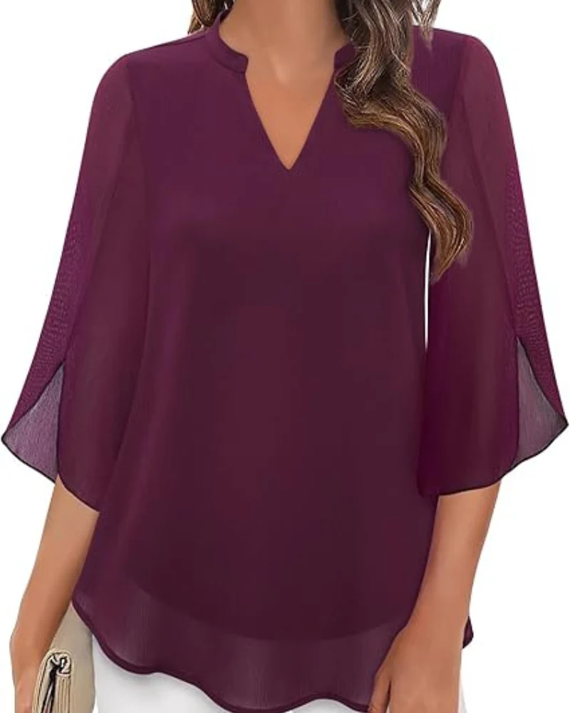 Damen Elegante Luftige Bluse | Vielseitig - Image 6