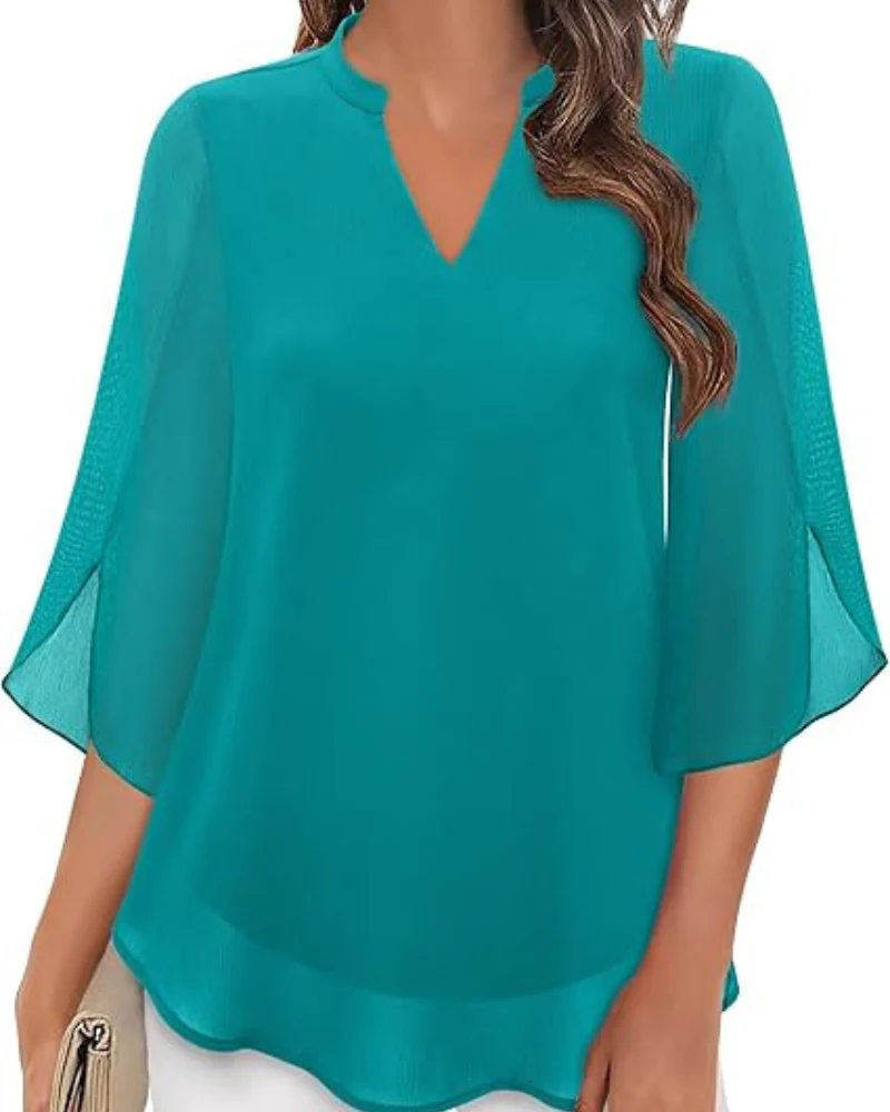 Damen Elegante Luftige Bluse | Vielseitig - Image 7