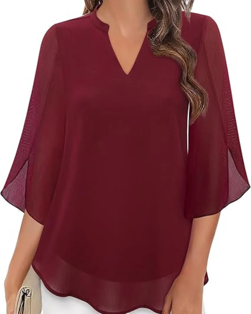 Damen Elegante Luftige Bluse | Vielseitig - Image 9
