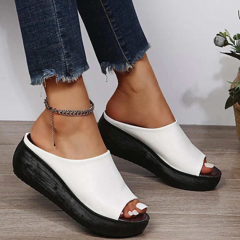 Damen elegante Plateausandalen | Bequeme - Image 4