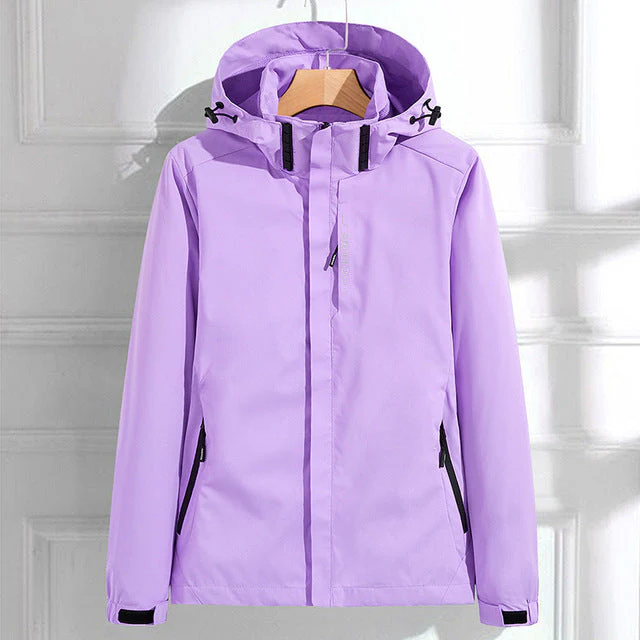 Damen Elegante Regenjacke | Kapuze - Image 2