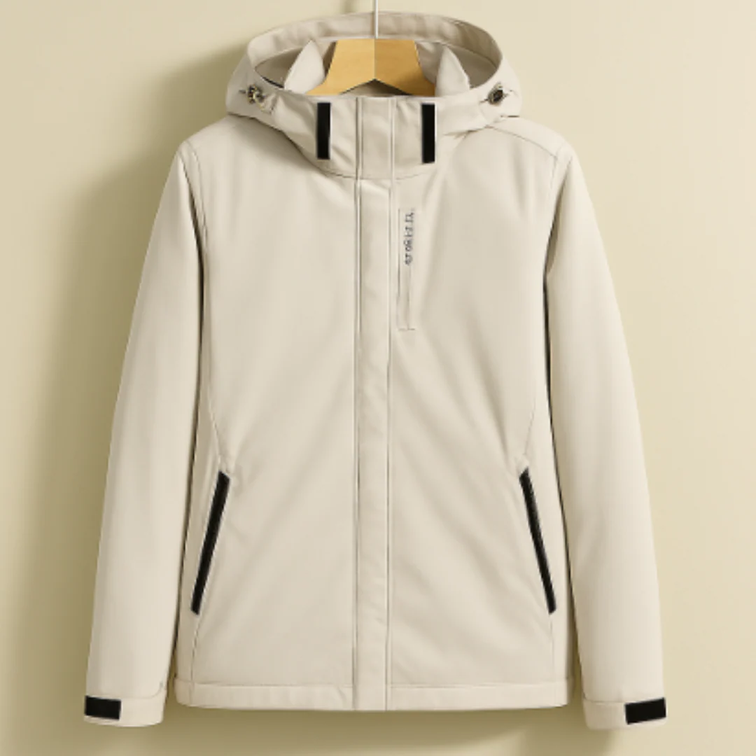 Damen Elegante Regenjacke | Kapuze - Image 3