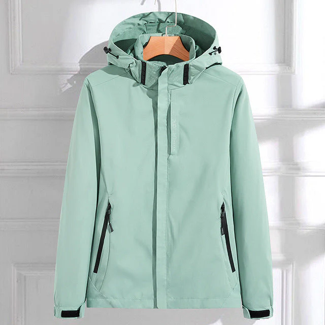 Damen Elegante Regenjacke | Kapuze - Image 4