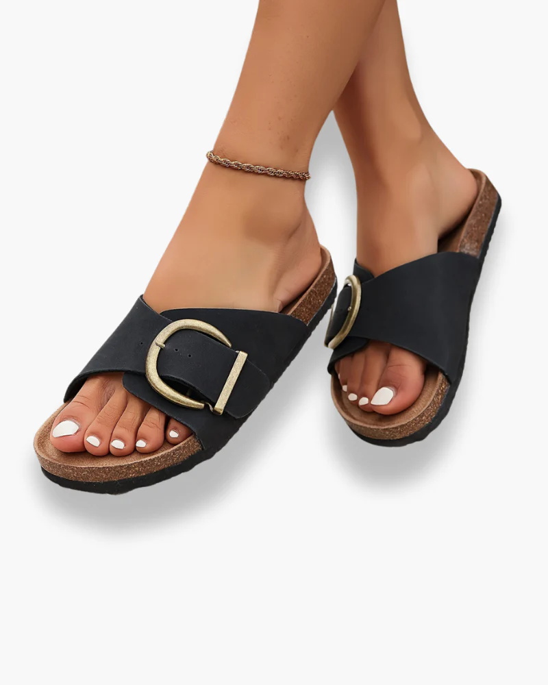 Damen Elegante Sandalen | Komfortabel Mit Schnallenriemen - Image 4