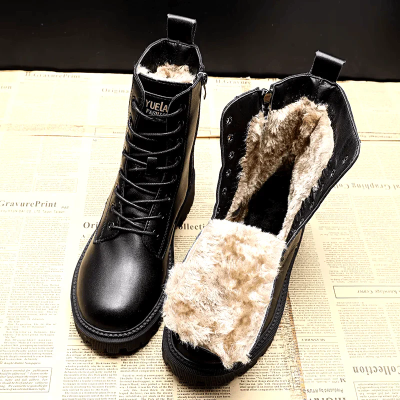 Damen elegante schwarze Stiefel | Wasserdichte - Image 3