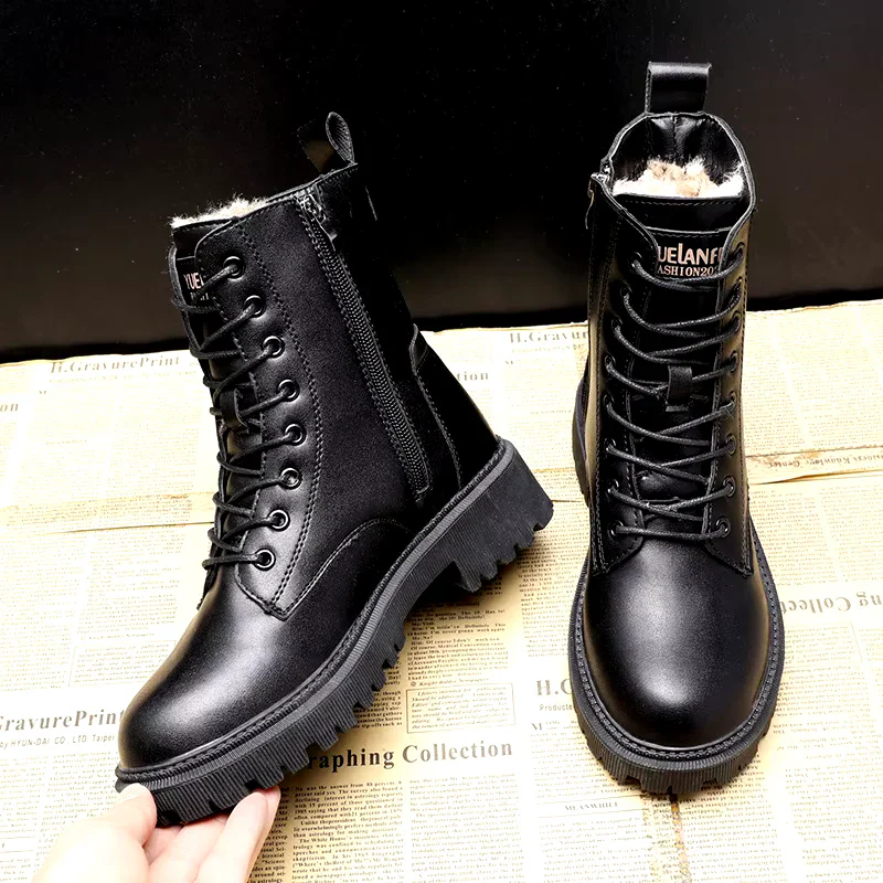 Damen elegante schwarze Stiefel | Wasserdichte - Image 4