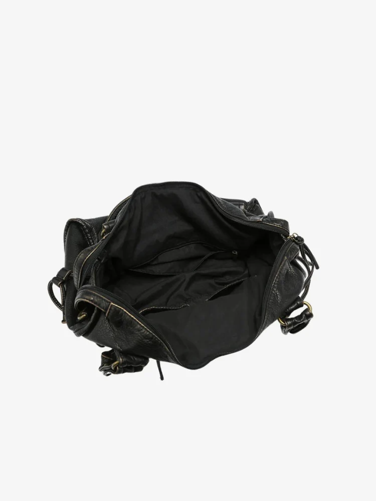 Damen elegante schwarze Umhängetasche | Designer - Image 5