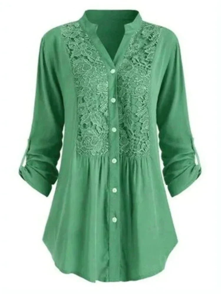 Damen elegante Sommerbluse | Langarm - Image 4