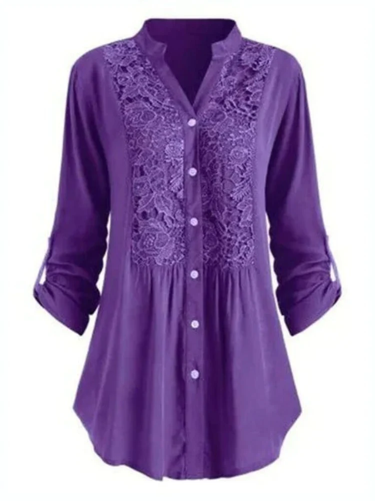 Damen elegante Sommerbluse | Langarm - Image 5