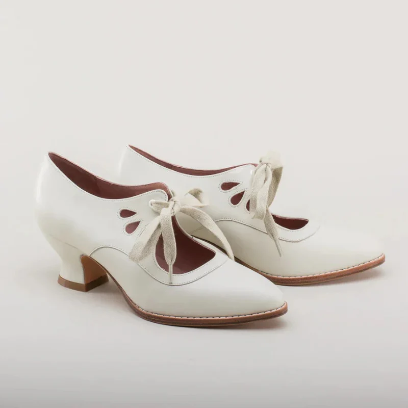 Damen elegante Vintage Schuhe mit Absätzen | Bequem - Image 10
