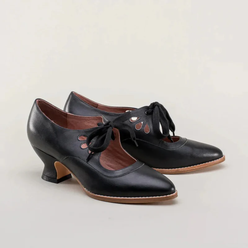 Damen elegante Vintage Schuhe mit Absätzen | Bequem - Image 2