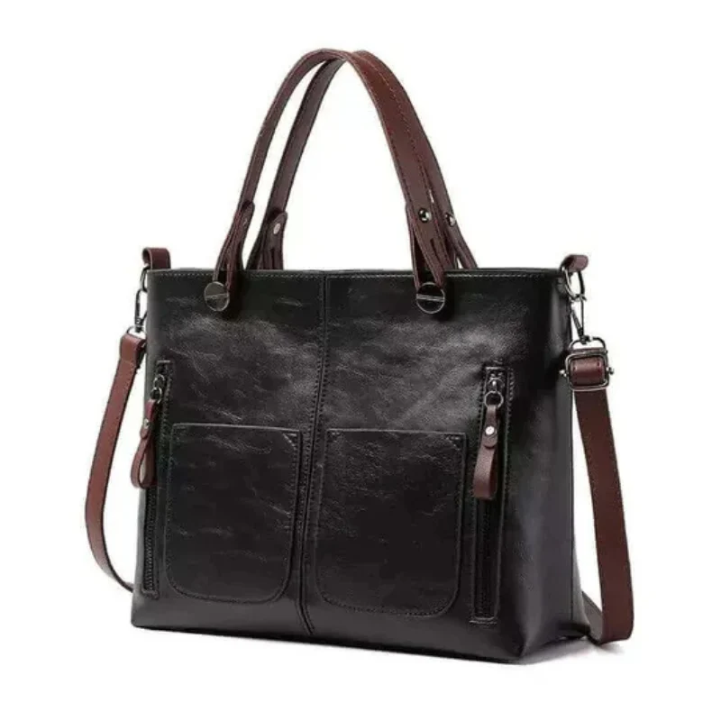 Damen elegante Vintage-Tasche | groß - Image 7