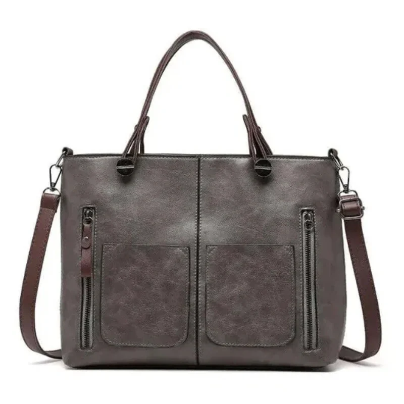 Damen elegante Vintage-Tasche | groß - Image 8