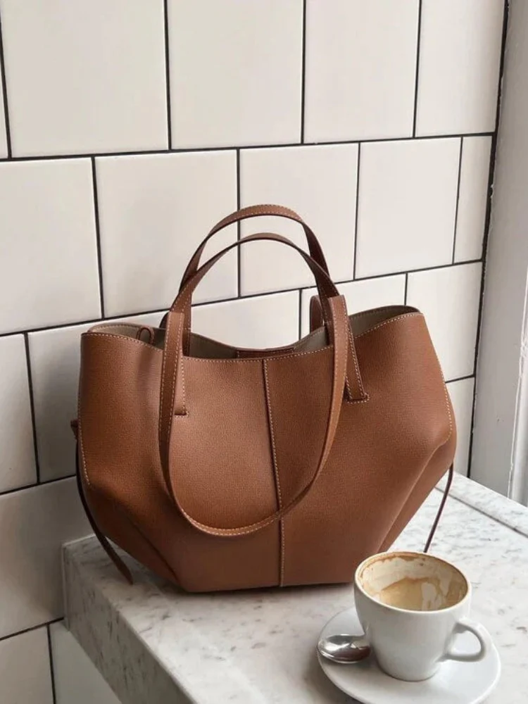 Damen Elegante Vintage Umhängetasche | groß