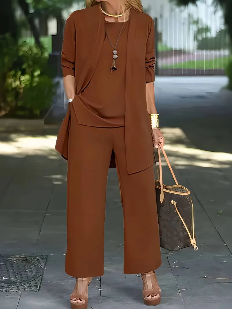 Damen Elegante Zweiteiliges Set | Lässig - Image 4