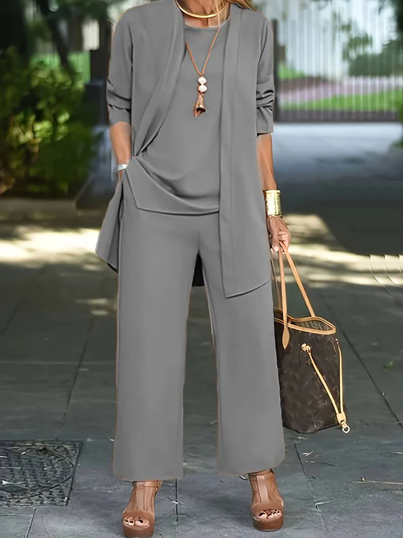 Damen Elegante Zweiteiliges Set | Lässig - Image 5