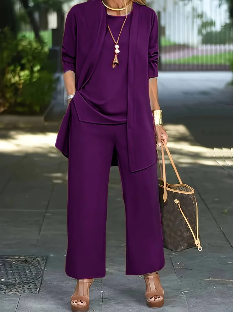 Damen Elegante Zweiteiliges Set | Lässig - Image 6