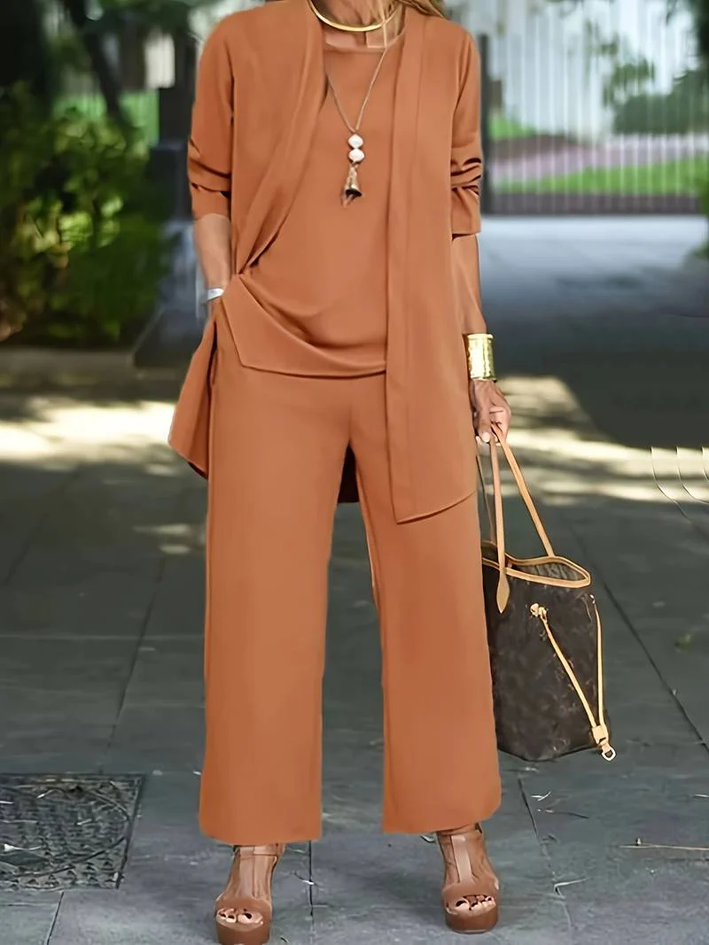 Damen Elegante Zweiteiliges Set | Lässig - Image 8