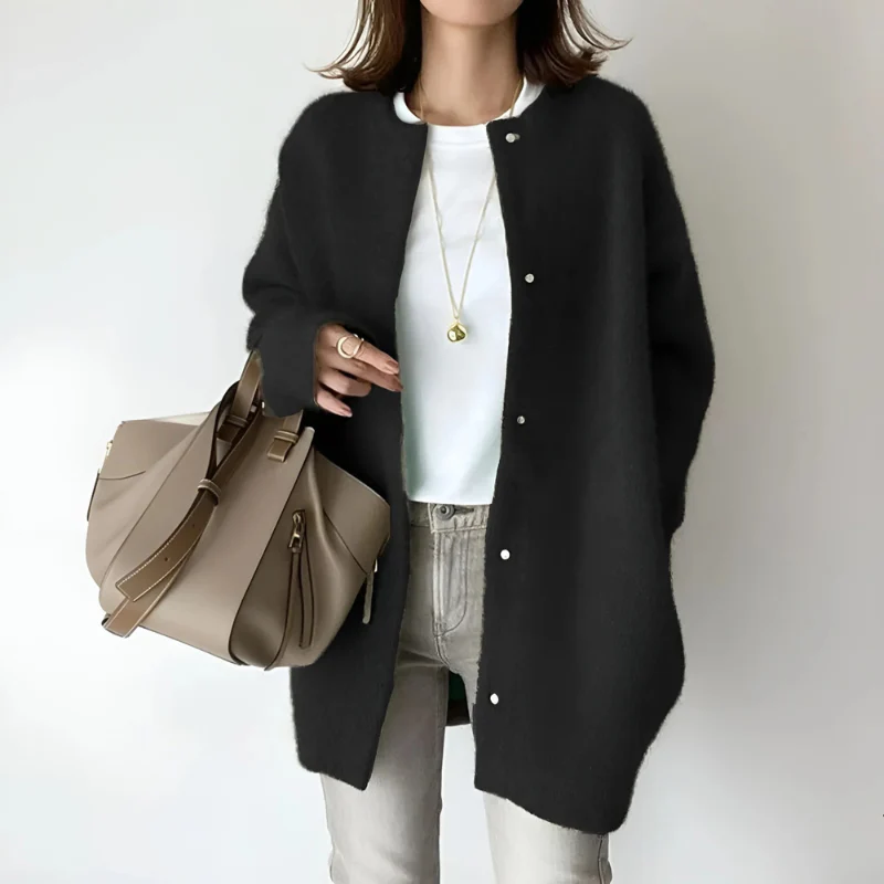 Damen eleganter Herbst-Cardigan | Strick