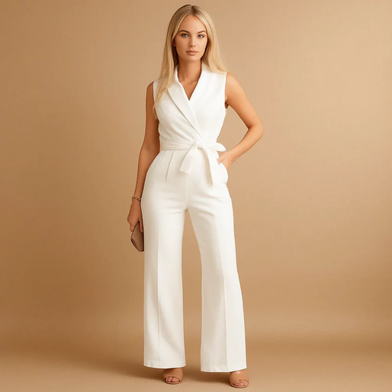 Damen eleganter Wickel-Jumpsuit | Hochzeitsgäste - Image 2