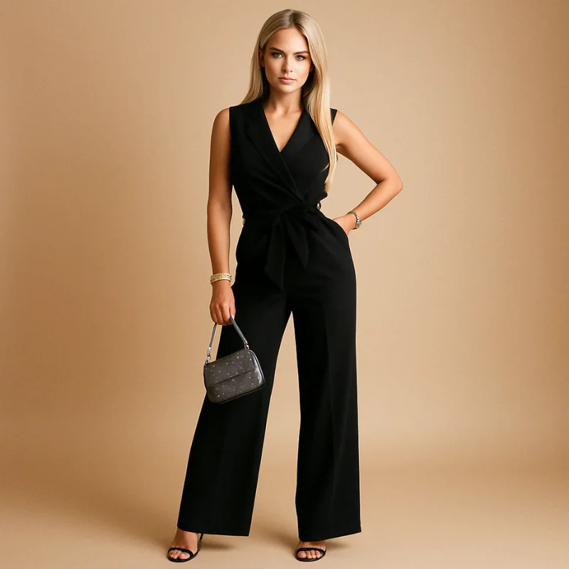 Damen eleganter Wickel-Jumpsuit | Hochzeitsgäste - Image 9