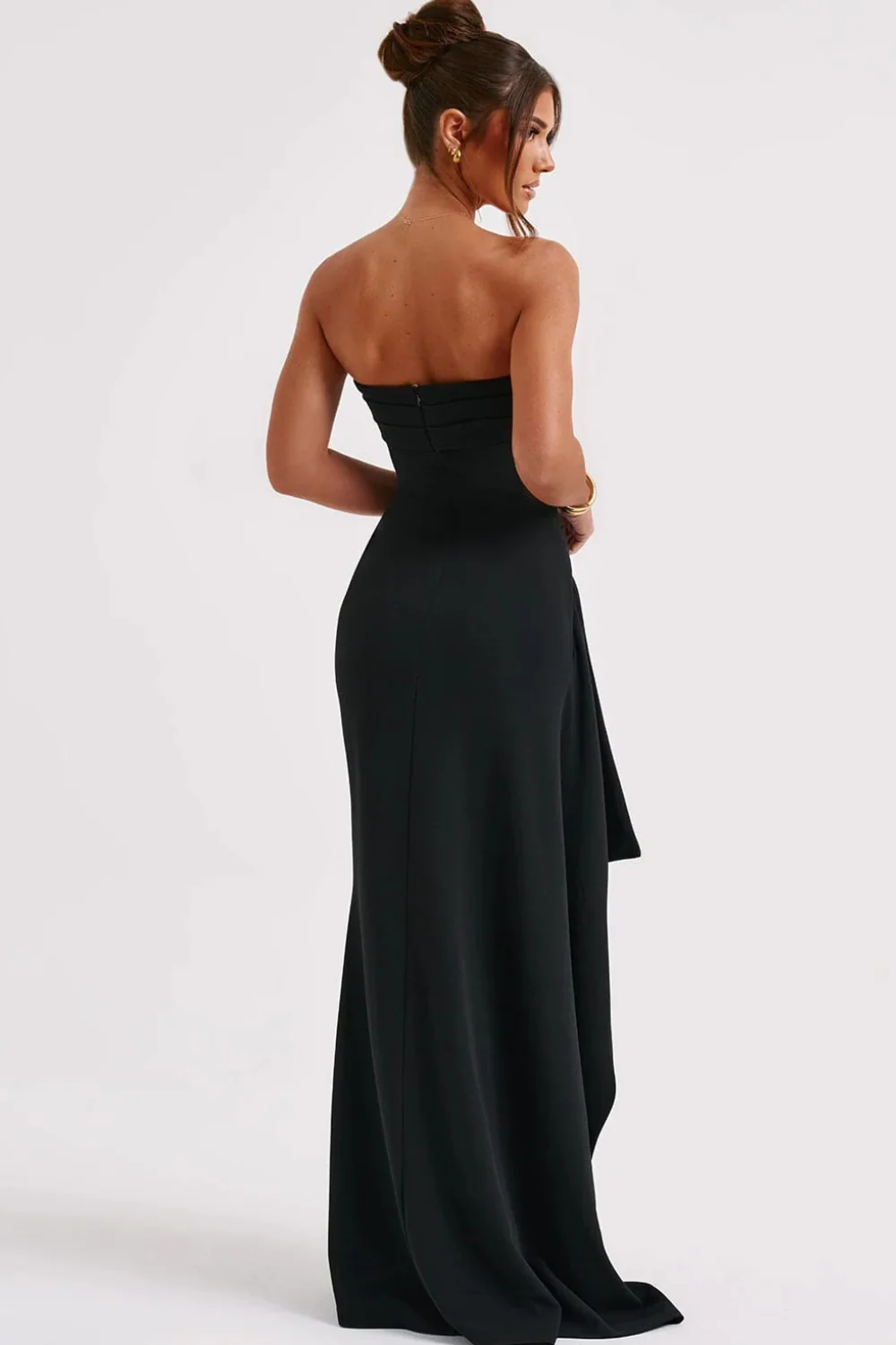 Damen elegantes Abendkleid mit hohem Beinschlitz | Maxi - Image 10