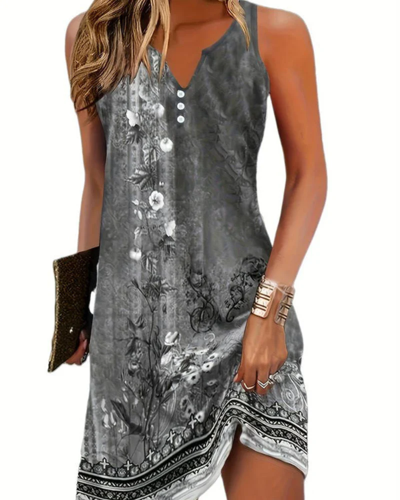 Damen Elegantes Ärmelloses Kleid | Mini - Image 6