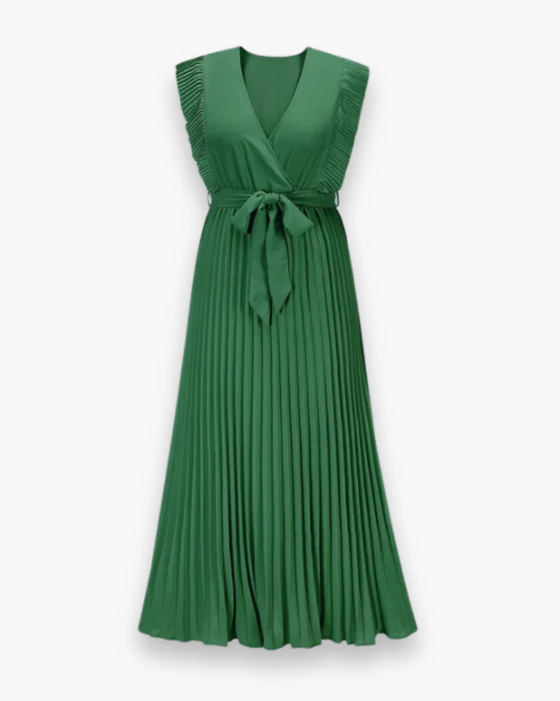 Damen Elegantes Bohème Kleid | V-Ausschnitt - Image 3