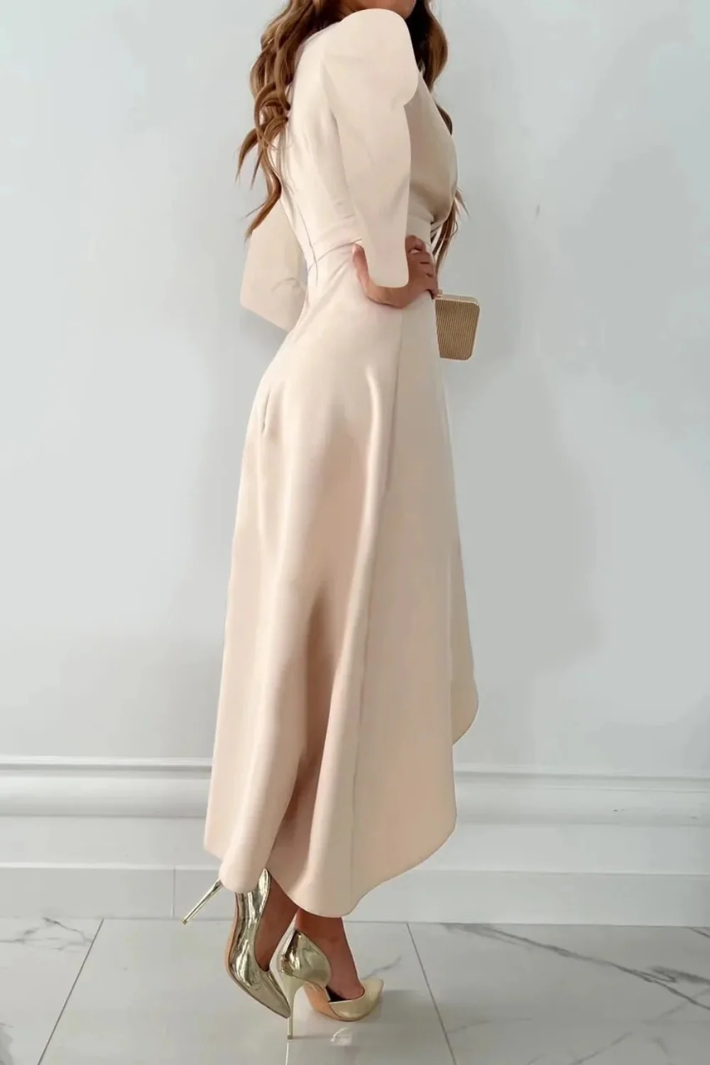 Damen elegantes Bürokleid | Midi - Image 6