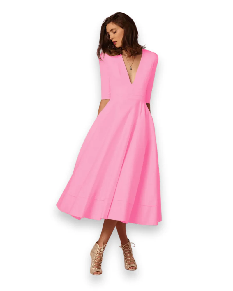Damen Elegantes Festliches Kleid | Ärmellos Maxi - Image 11