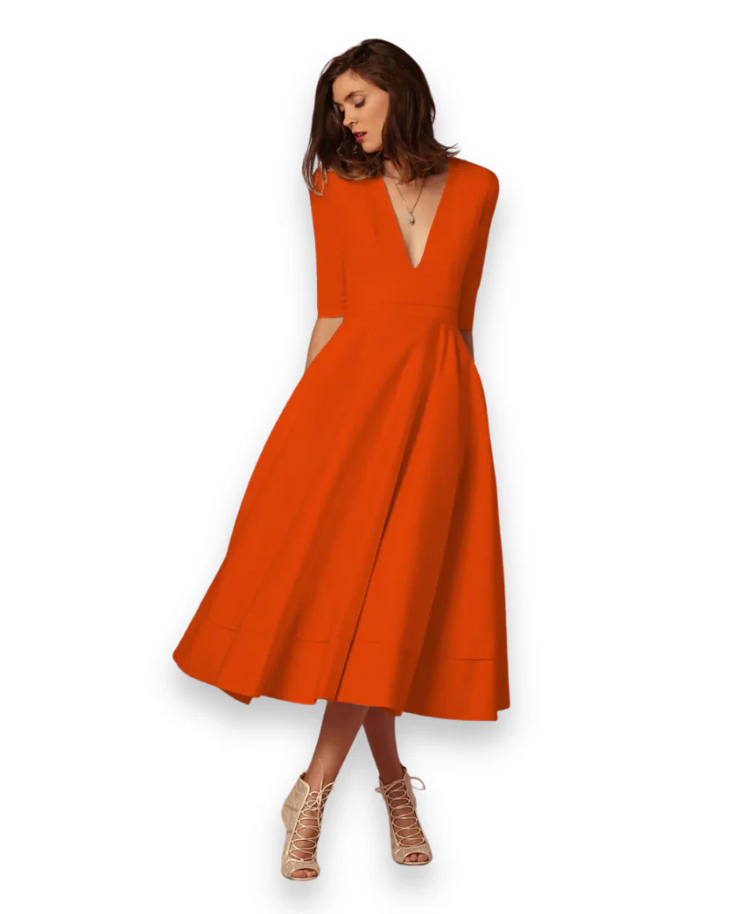 Damen Elegantes Festliches Kleid | Ärmellos Maxi - Image 12