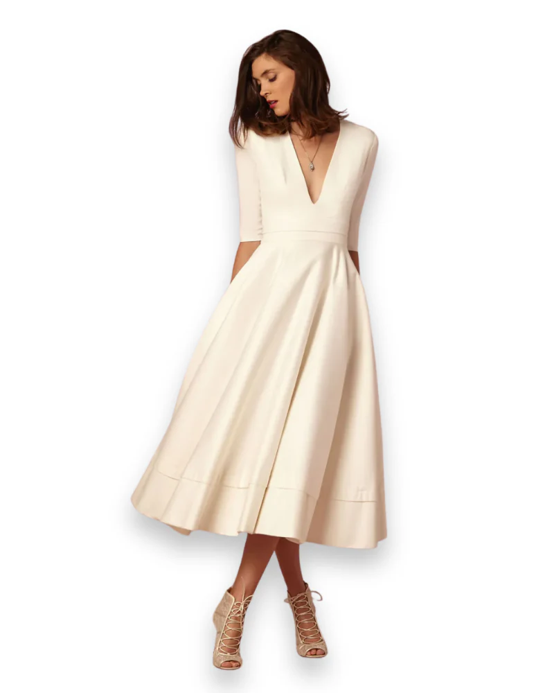 Damen Elegantes Festliches Kleid | Ärmellos Maxi - Image 8